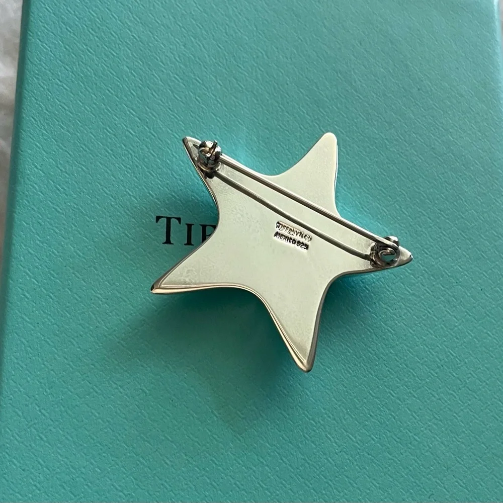 Tiffany and Co. Star Brooch Pin - Picture 11 of 11